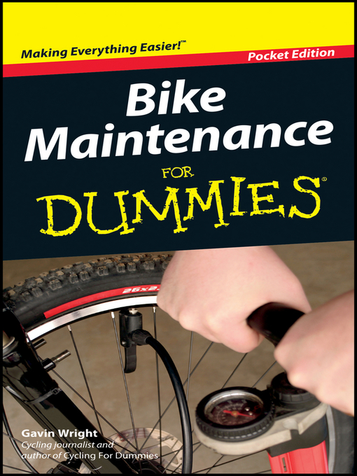 Cover of Bike Maintenance For Dummies